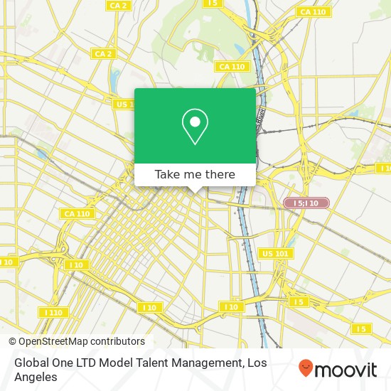 Global One LTD Model Talent Management map