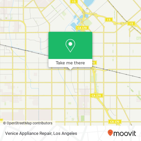 Mapa de Venice Appliance Repair