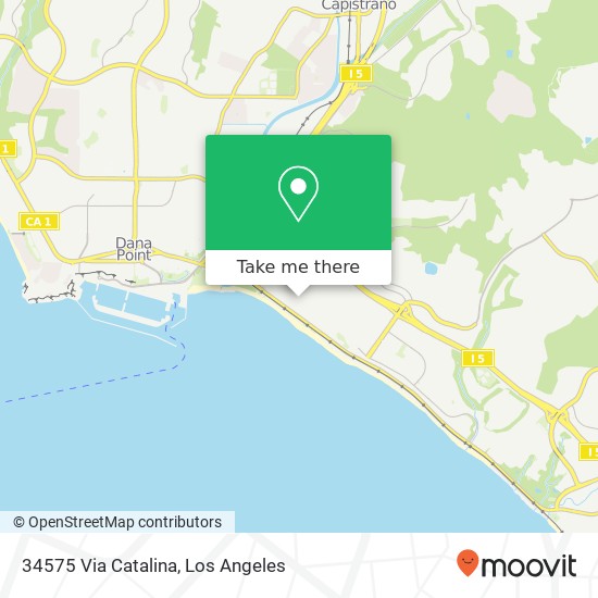 Mapa de 34575 Via Catalina