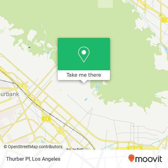 Thurber Pl map