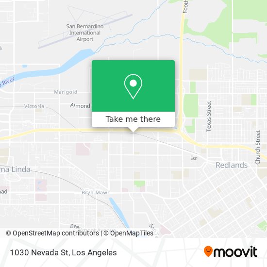 1030 Nevada St map