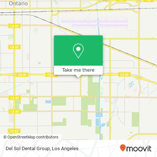 Del Sol Dental Group map