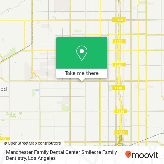 Manchester Family Dental Center Smilecre Family Dentistry map