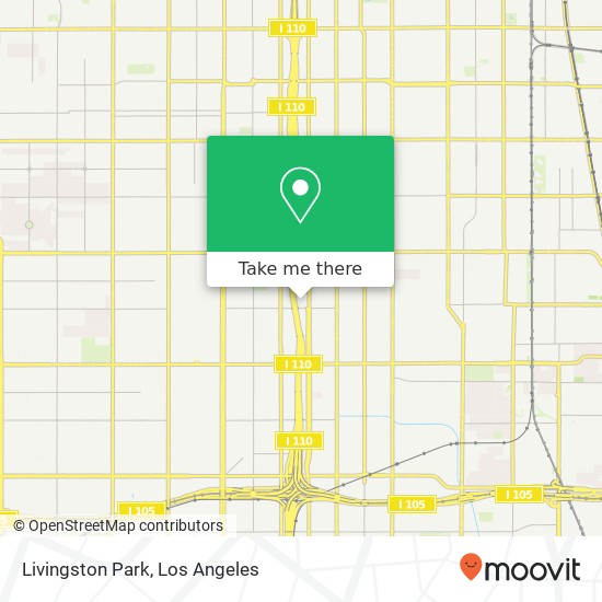 Mapa de Livingston Park