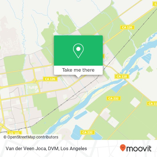 Van der Veen Joca, DVM map