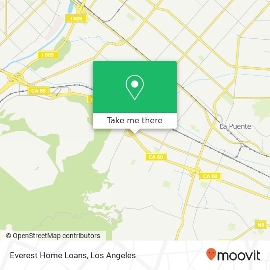 Everest Home Loans map
