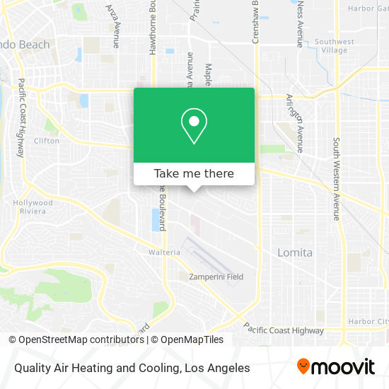 Mapa de Quality Air Heating and Cooling