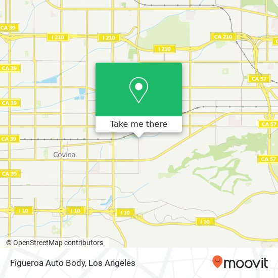 Figueroa Auto Body map