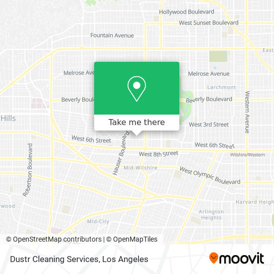Mapa de Dustr Cleaning Services