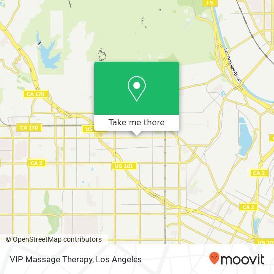 VIP Massage Therapy map