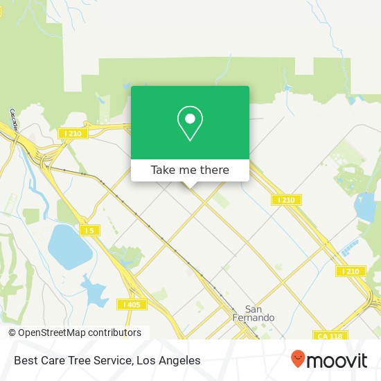Mapa de Best Care Tree Service