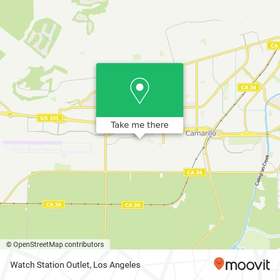 Mapa de Watch Station Outlet