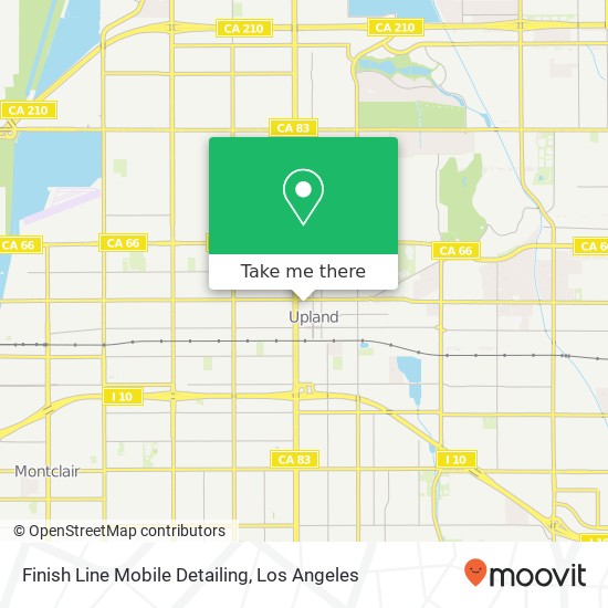 Finish Line Mobile Detailing map