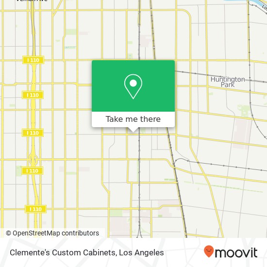 Clemente's Custom Cabinets map