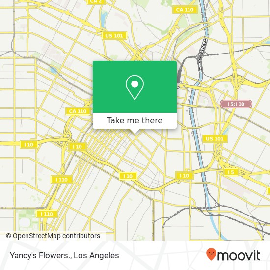 Yancy's Flowers. map