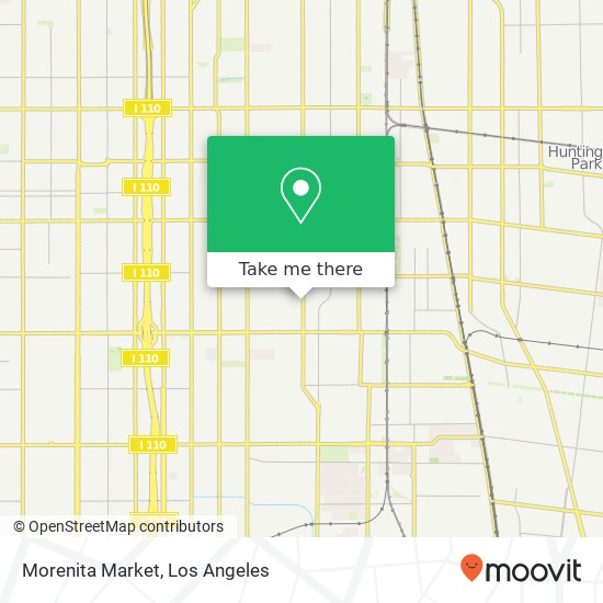 Morenita Market map