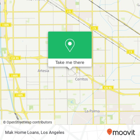 Mak Home Loans map