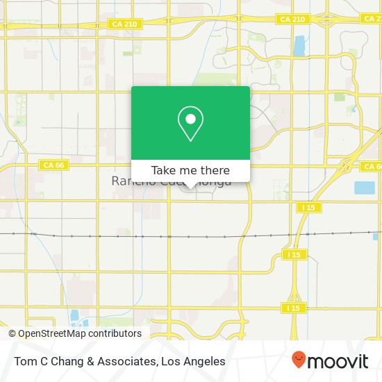 Tom C Chang & Associates map
