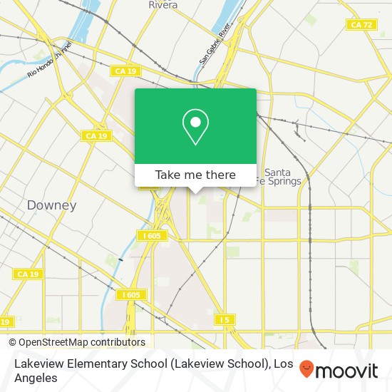 Mapa de Lakeview Elementary School (Lakeview School)