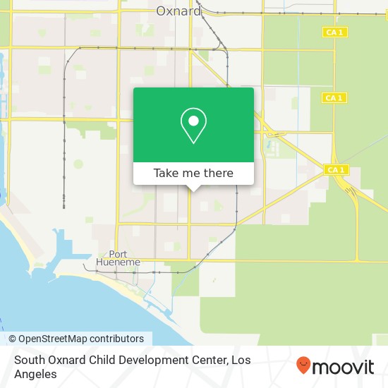 South Oxnard Child Development Center map