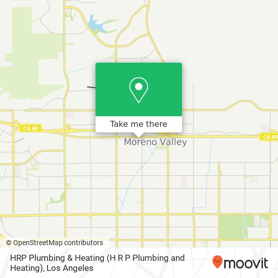 Mapa de HRP Plumbing & Heating (H R P Plumbing and Heating)