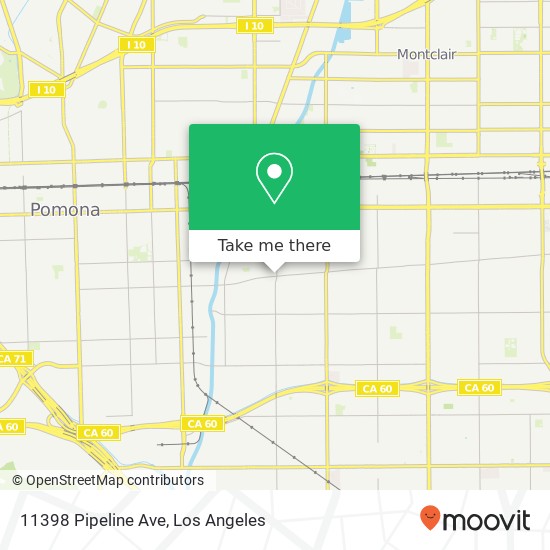 Mapa de 11398 Pipeline Ave