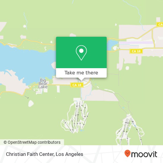 Christian Faith Center map