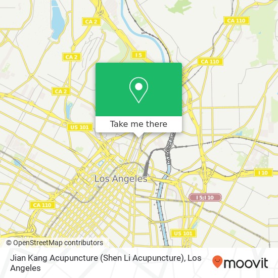 Mapa de Jian Kang Acupuncture (Shen Li Acupuncture)