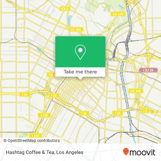 Mapa de Hashtag Coffee & Tea
