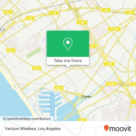 Verizon Wireless map