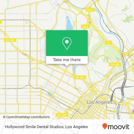 Hollywood Smile Dental Studios map