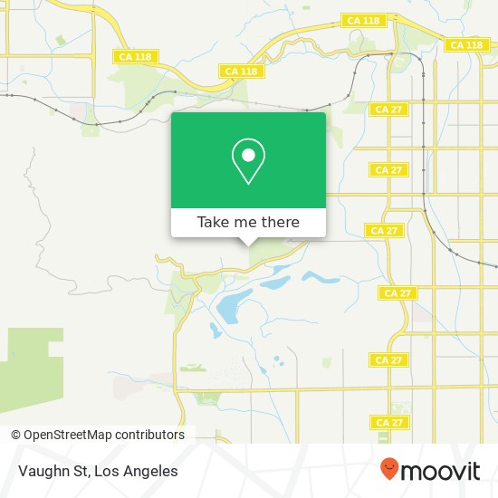 Mapa de Vaughn St