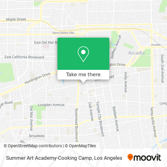 Mapa de Summer Art Academy-Cooking Camp