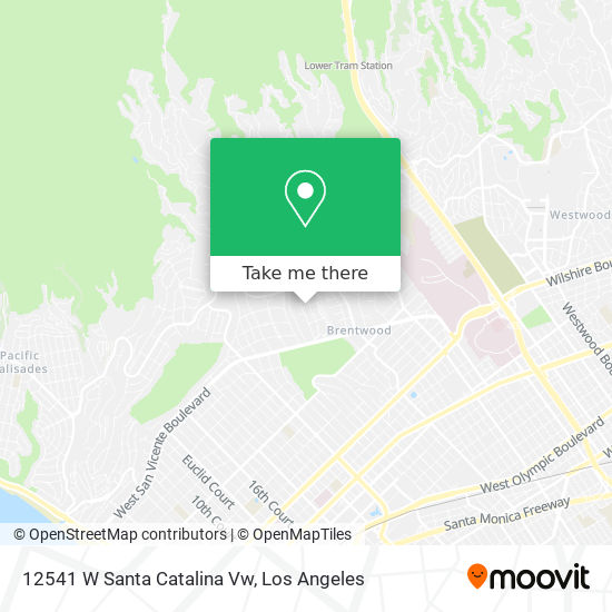 12541 W Santa Catalina Vw map