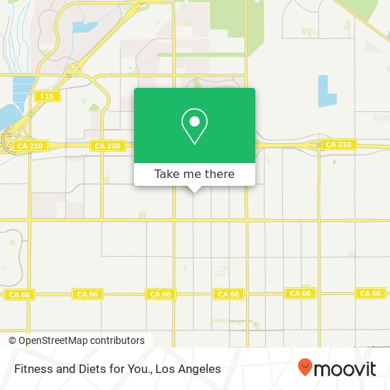 Fitness and Diets for You. map