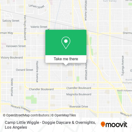 Mapa de Camp Little Wiggle - Doggie Daycare & Overnights