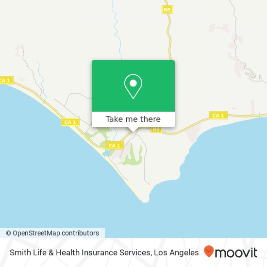 Smith Life & Health Insurance Services map