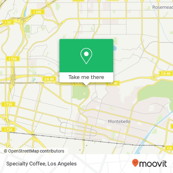 Specialty Coffee map