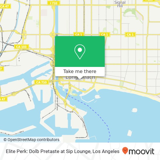 Elite Perk: Dolb Pretaste at Sip Lounge map