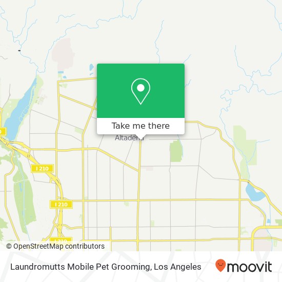 Mapa de Laundromutts Mobile Pet Grooming