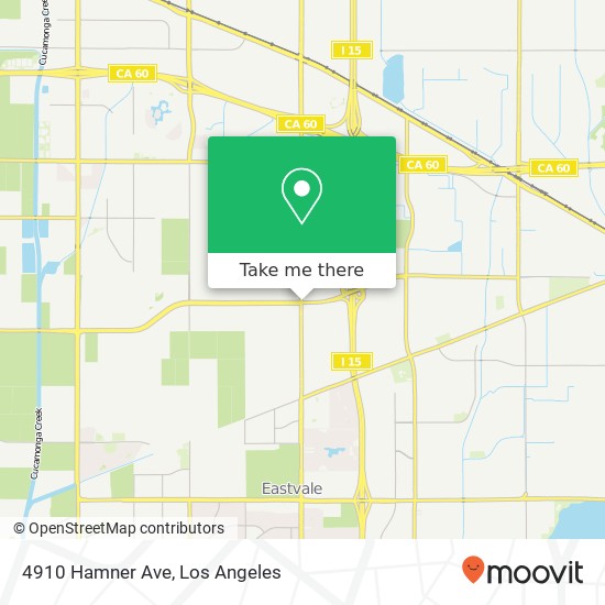 4910 Hamner Ave map