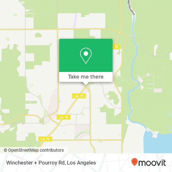 Mapa de Winchester + Pourroy Rd