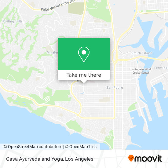 Casa Ayurveda and Yoga map