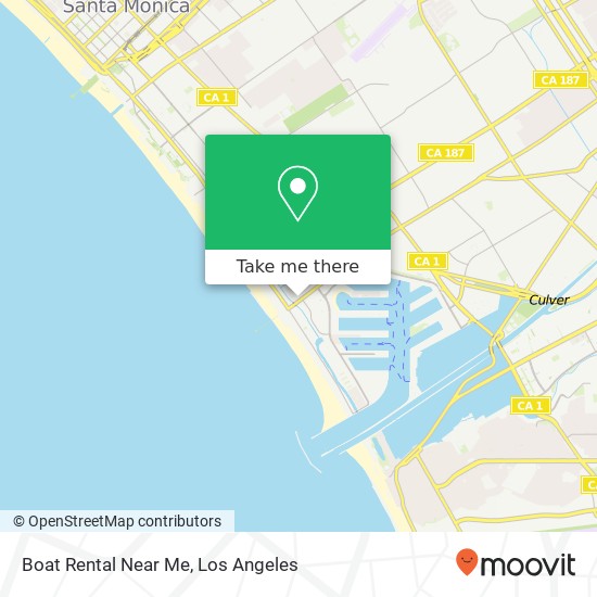 Boat Rental Near Me map