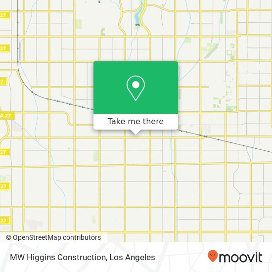 MW Higgins Construction map