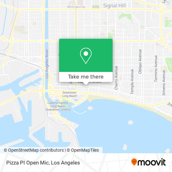 Mapa de Pizza PI Open Mic