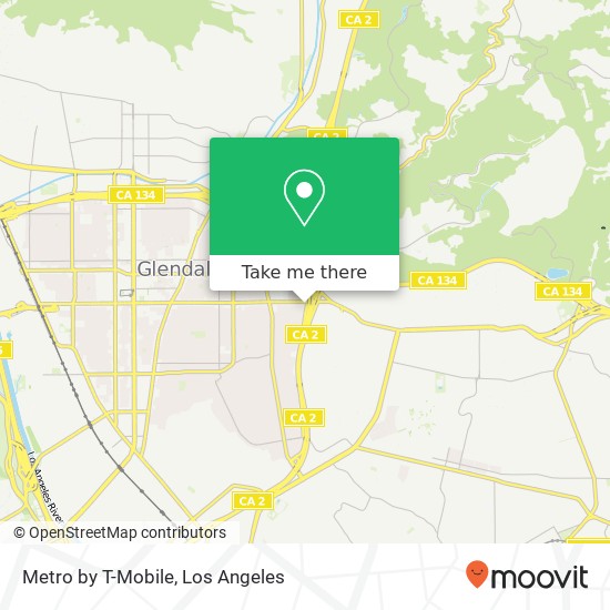 Metro by T-Mobile map