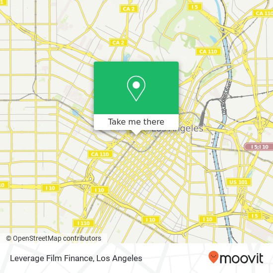 Leverage Film Finance map