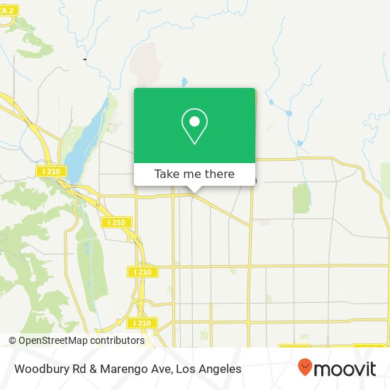 Woodbury Rd & Marengo Ave map