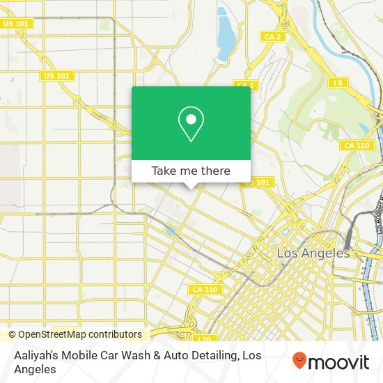 Aaliyah's Mobile Car Wash & Auto Detailing map